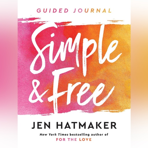 Simple and Free: Guided Journal Book by Jen Hatmaker - Picture 1 of 11